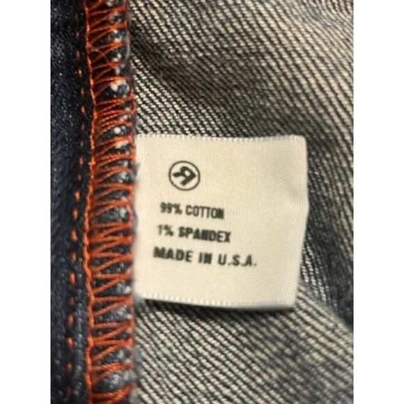 BIG STAR Bootcut Denim Blue Jeans Size 30x32 Distressed Frayed Stretch Low Rise - Picture 7 of 11